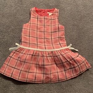 Janie and Jack Pink Plaid Dress